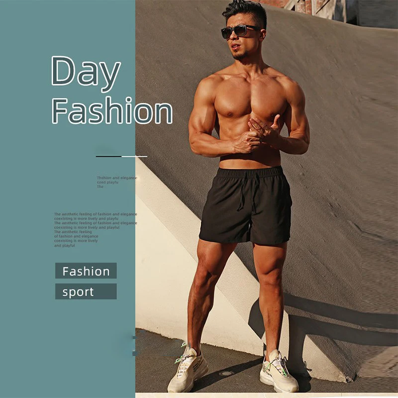 

2021 New Custom Wholesale Summer Men's casual sports shorts 2 in 1 Fitness Training gym basketball shorts, Custom color