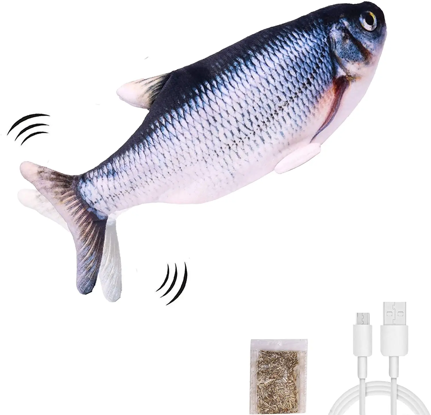 

Amazon best seller interactive funny electrical simulation fish cat toy