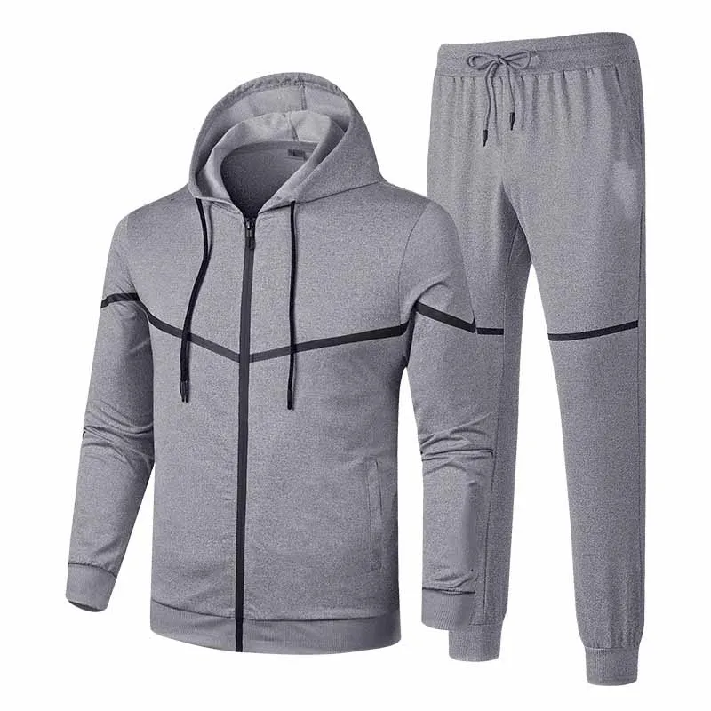 

men's pullover jacket gym pant jogging men tracksuit sweatshirts men's hoodies set