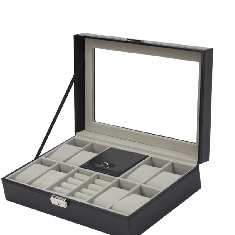 

Cheap Watch Box Cheap Gift Boxes For Watches Luxury Box Storage For Watch, Black color