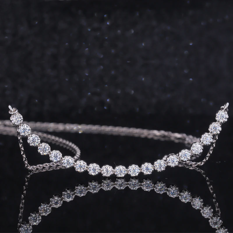 

New Style Hot Sale Women Necklace Set Diamond SMILE Necklace