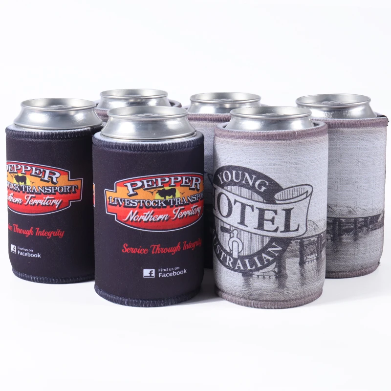 

Sublimation Tube Drink stubby Holder Can Cooler for beer Custom with OEM logo, Pantone colors