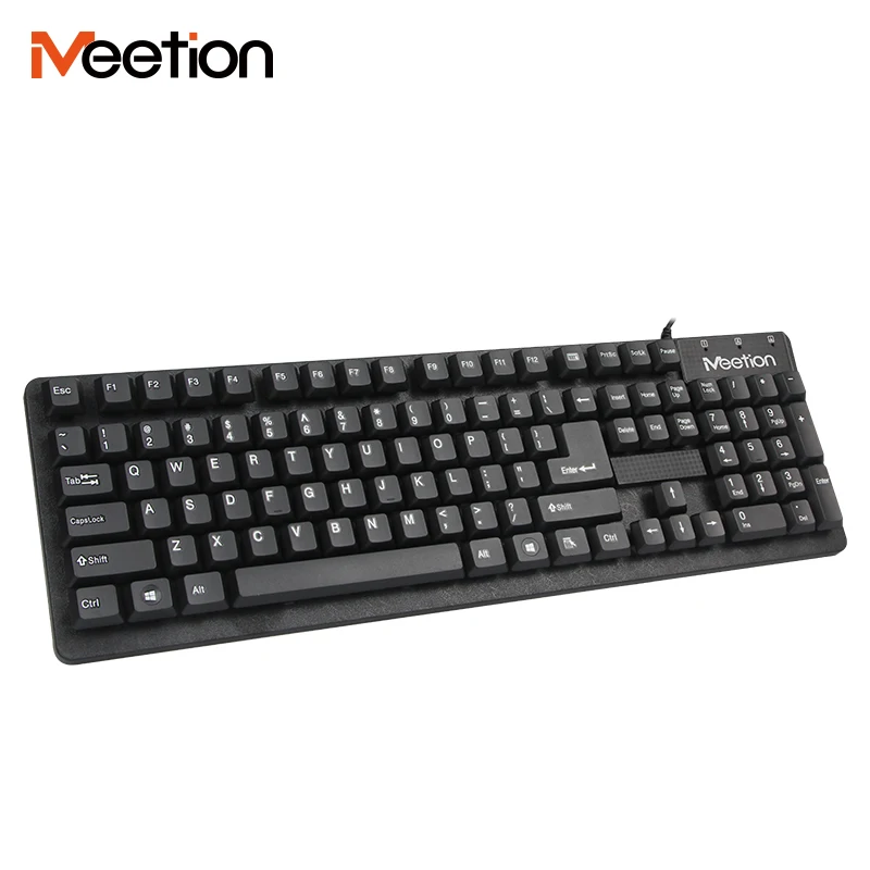 

K202 US Layout USB Wired Ergonomic Waterproof Professional Office Keyboard For PC