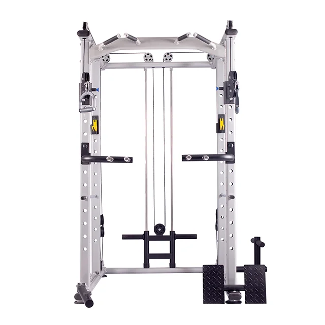 

Gym fitness equipment Smith machine multifunctional squat rack