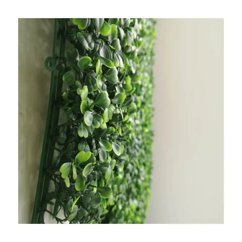 

anti-uv artificial boxwood hedage faux ivy plastic boxwood panels for garden
