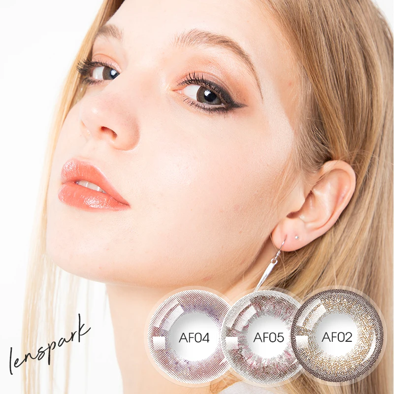 

custom box design natural eye lens fashion
