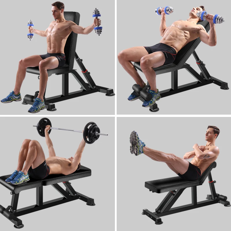
High Quality Multifunction Exercise Weight Lifting Bench Wholesale 