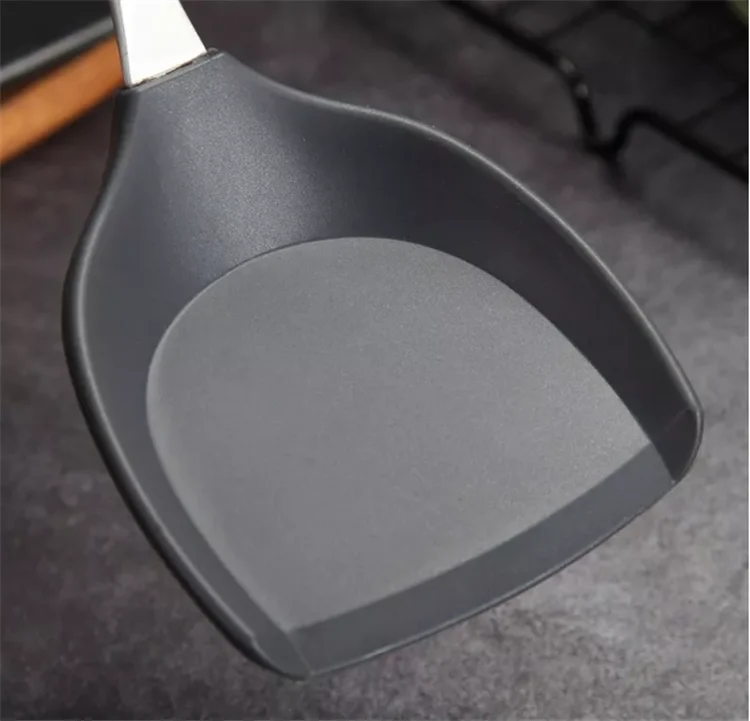 
high quality silicone kitchenware and cookware silicone spatula set utensil set set of 2 