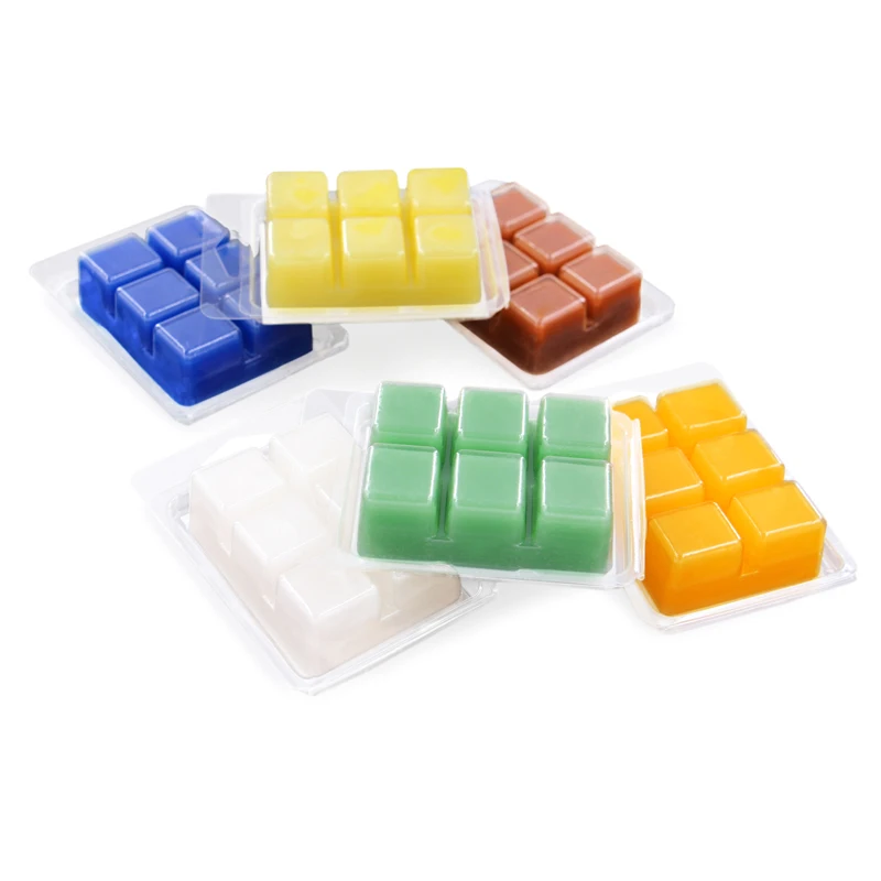 Wax Melt Clamshells Wax Melt Clamshells Molds Clear Empty Plastic Cube