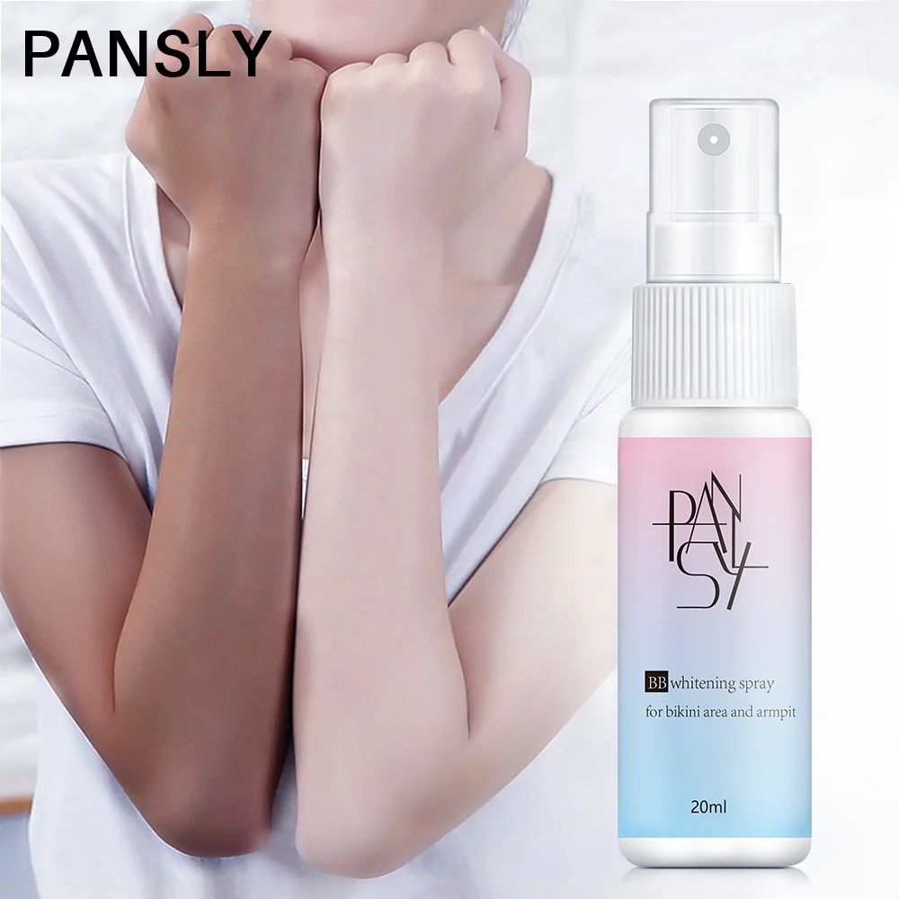 

Private label 20ml skin whitening lightening bleaching armpit whitening spray skin whitening cream