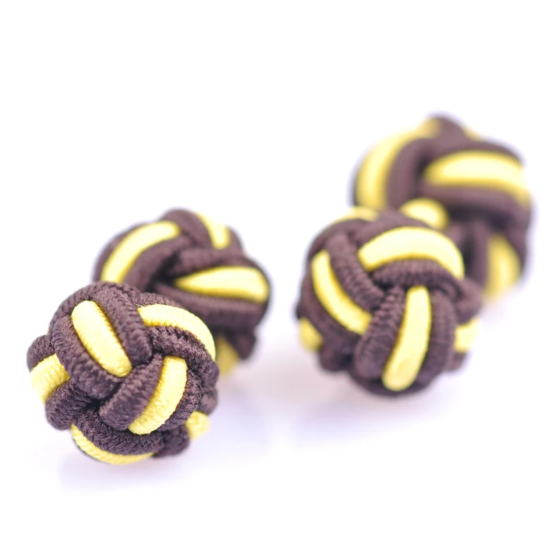 

Free Shipping silk knot cufflink From Shaoxing Spare Parts S22-S28