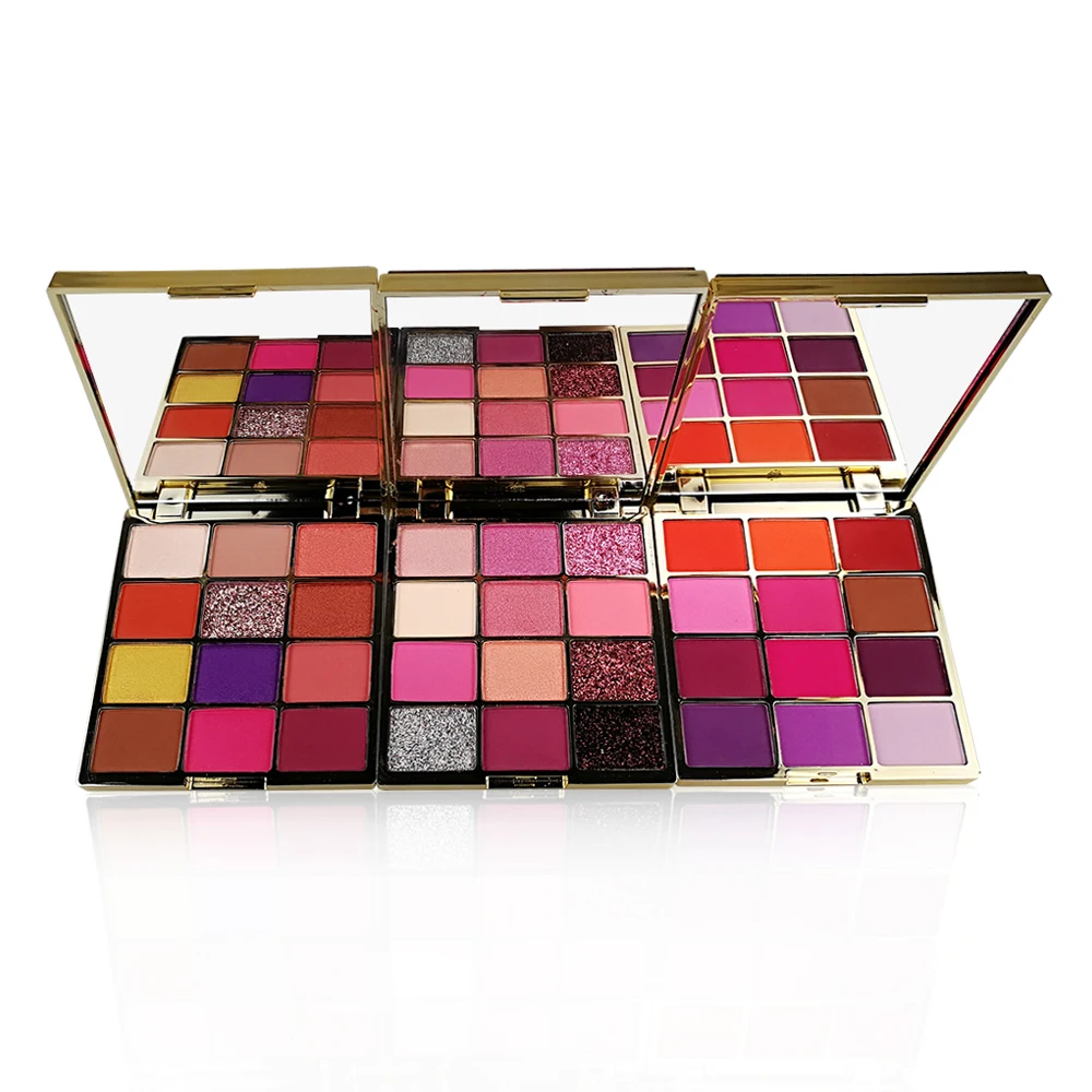 

China Cosmetic Factory New Private Label Makeup 12 Colors Eyeshadow Palettes