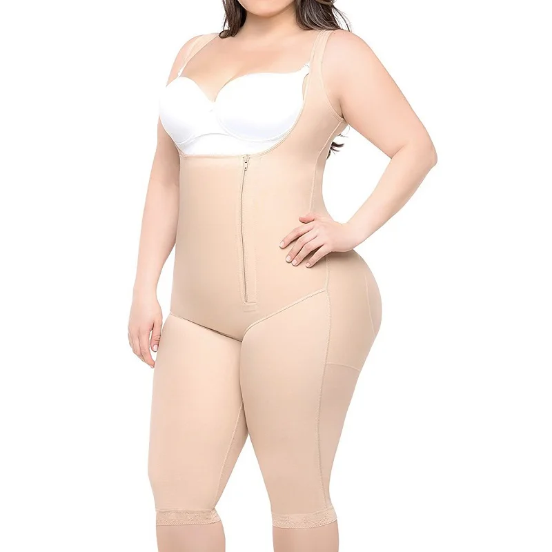 

Slimming body shaper fajas best plus size shapewear uk, Nude