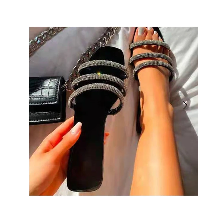 

Factory Manufacture Various Womens Summer Sandals Slippers Flat Slippers Ladies