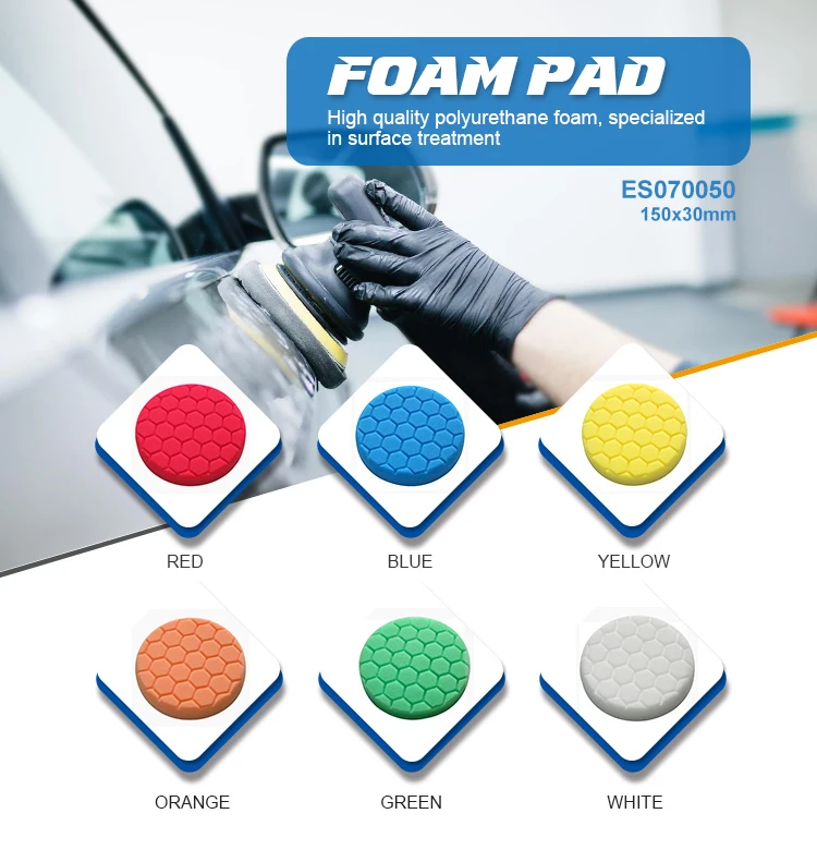 Evertool 150x30mm Foam Polishing Applicator Pad Diamond Foam Pad Car
