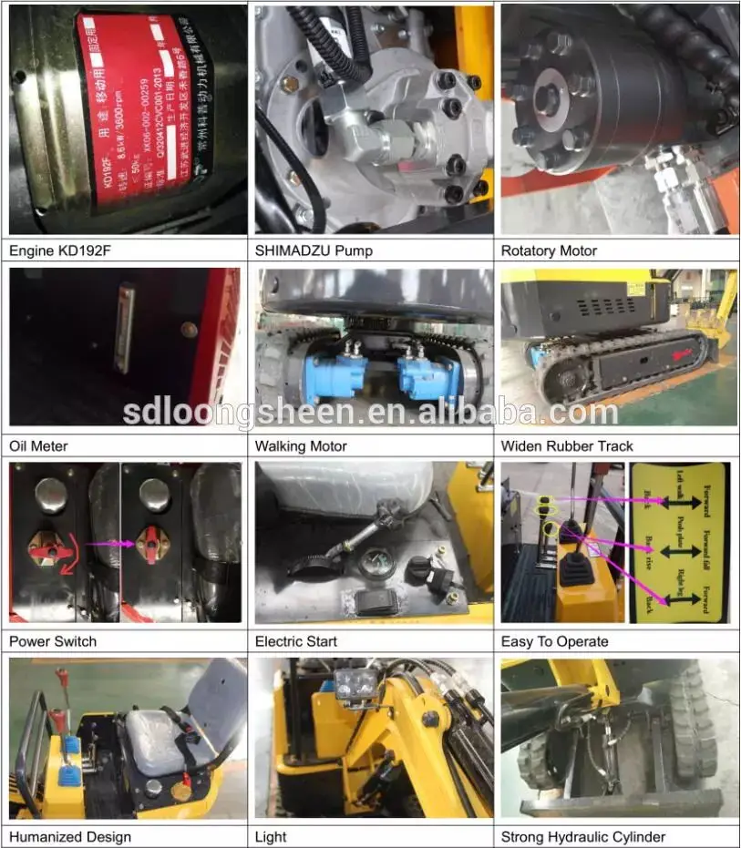 excavator factory