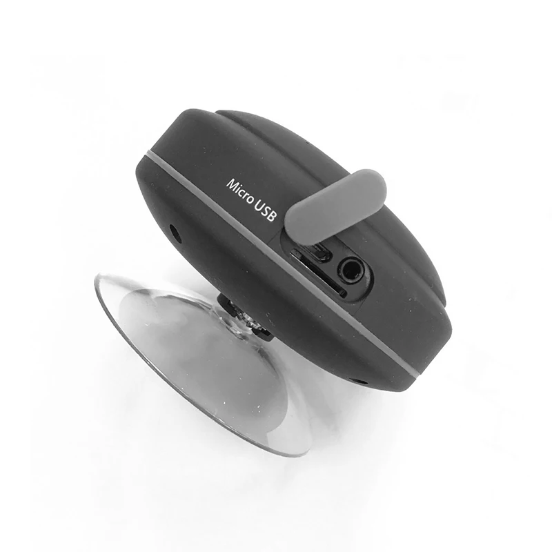 sucker bathroom waterproof wireless speaker with led light and handsfree - ANKUX.COM
