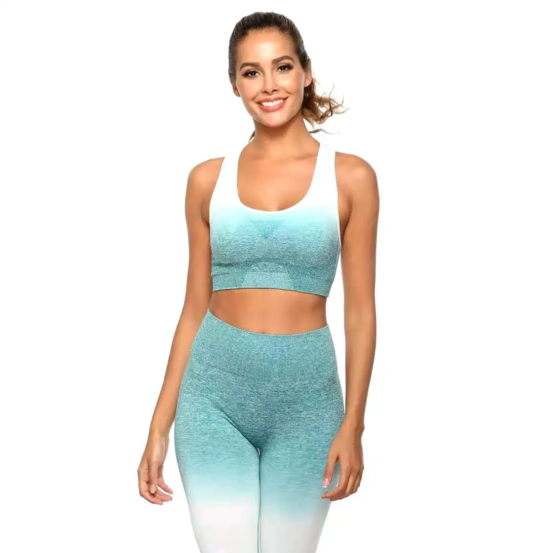 

RY99Z98 Women Fitness Clothing Seamless Sports Bra And Yoga Pants Gym yoga Set Sport Suit For Women Workout