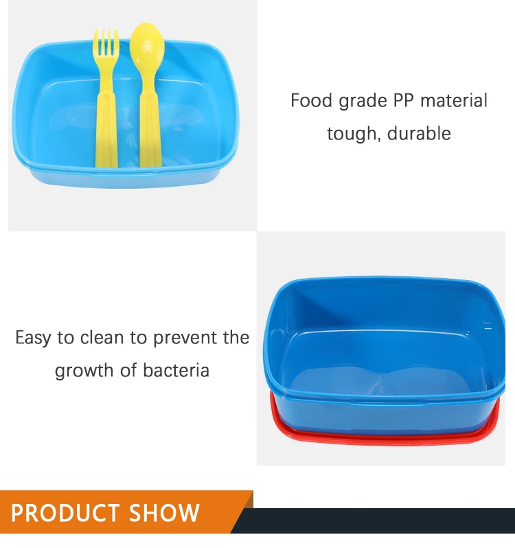 Topsthink Sublimation Food Cartoon Character Plastic Pp Cheap School