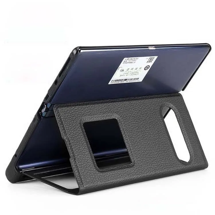 

For Huawei Mate x/xs mobile phone accesories case, 2 in 1 frame+leather protection shockproof phone case
