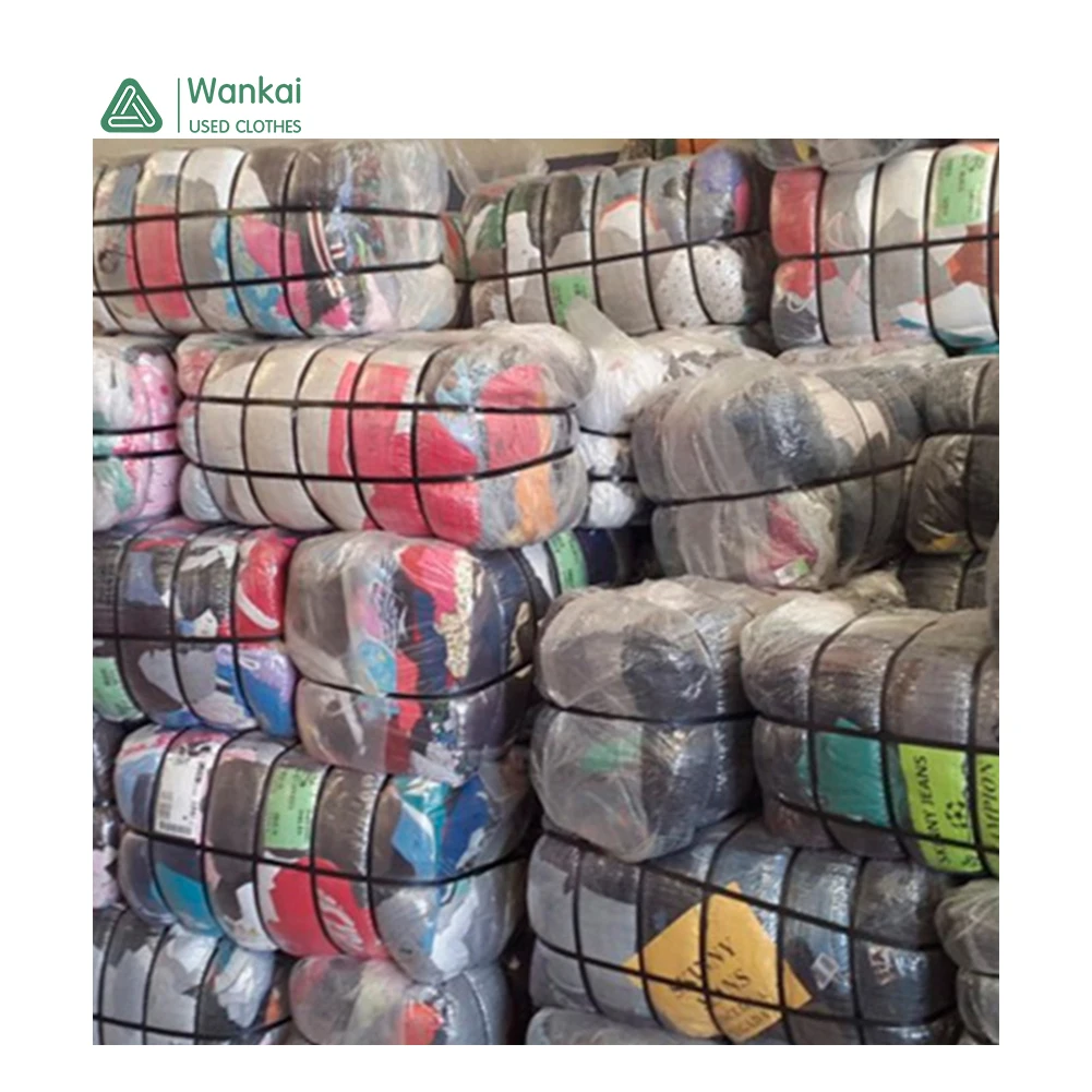 

A Grade Casual Second Hand Clothes In Bales, High-Quality Materials Wholesale Used Clothes, Mixed color