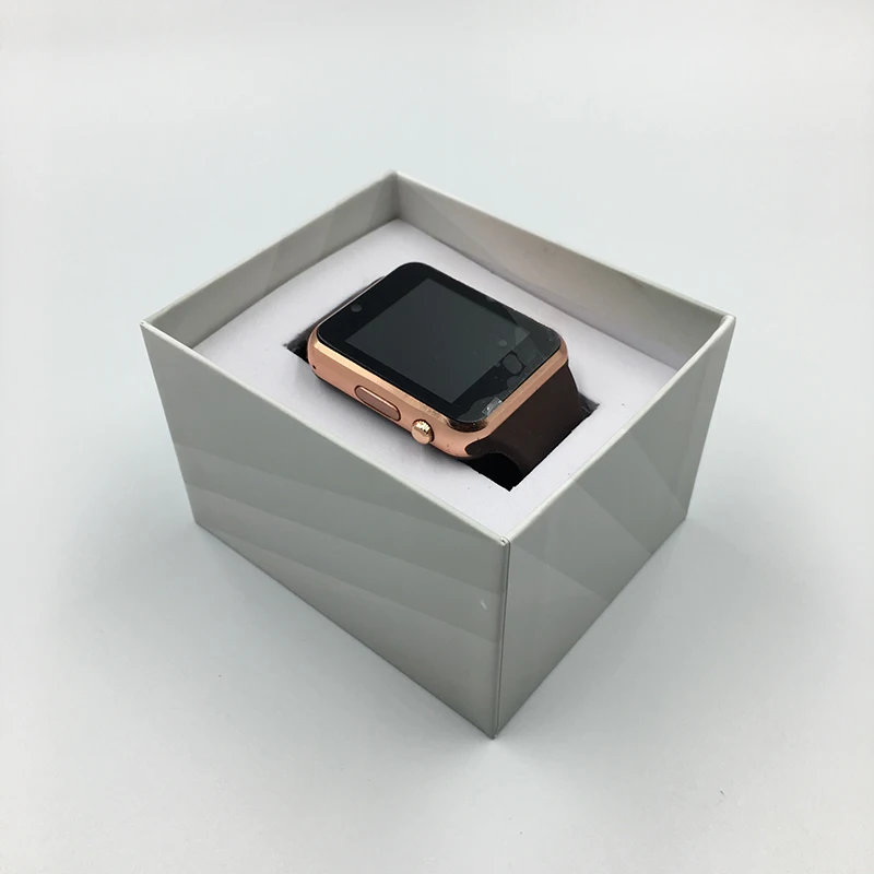 Paper Made Square Smart Watch Box Cardboard Wrist Watch Gift Box With