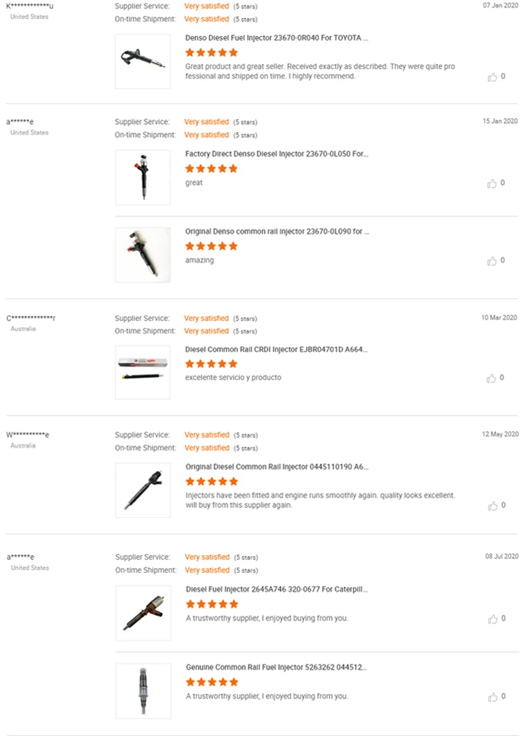 Original New Diesel Common Rail Injector Nozzle DLLA149P1787
