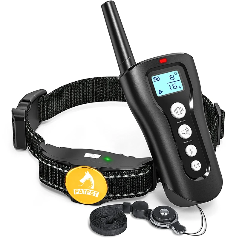 

remote no bark control shocks collar dogs training electr, Black/customized color