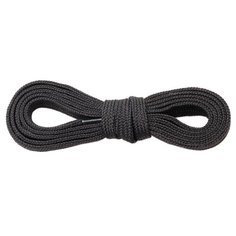 

Coolstring Manufacturer white and black Double Layer polyester Draw Cord Support custom Length And Logo With Great Price Shoelaces, Customized