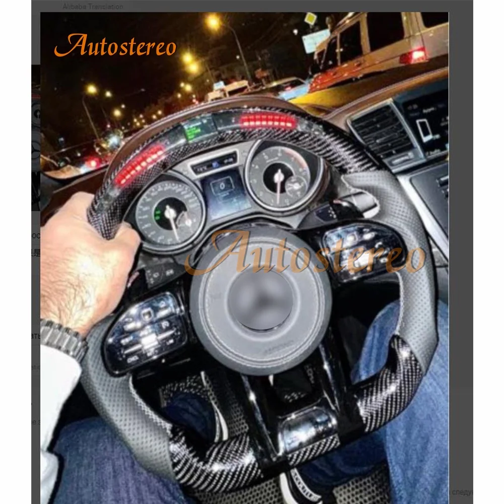 

Car Steering Wheel For Mercedes Benz E Class W213 W209 W221 W205 W204 W176 W177 W222 Smart Control Version Interior Accessories