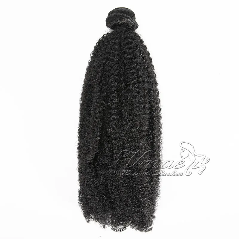 

VMAE Wholesale Price 11A Burmese Hair Piece 28Inch Natural Black 4C Afro Kinky Curly Virgin Human Hair Extensions