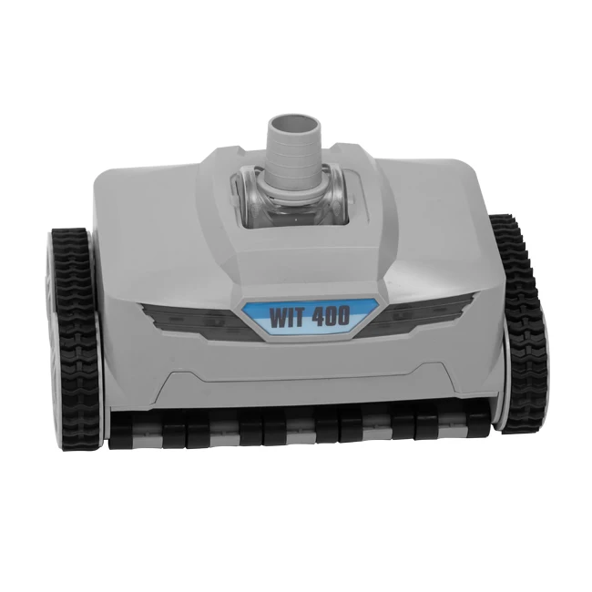 

2020 new design in-ground pool automatic robotic suction vacuum cleaner with hoses, Grey&black