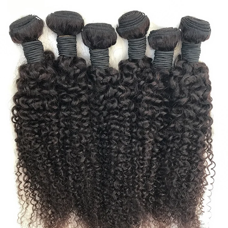 

9A Grade 100% Cuticle Aligned Virgin Brazilian Hair 18 Inch Kinky Curly Itip Human Hair Extensions
