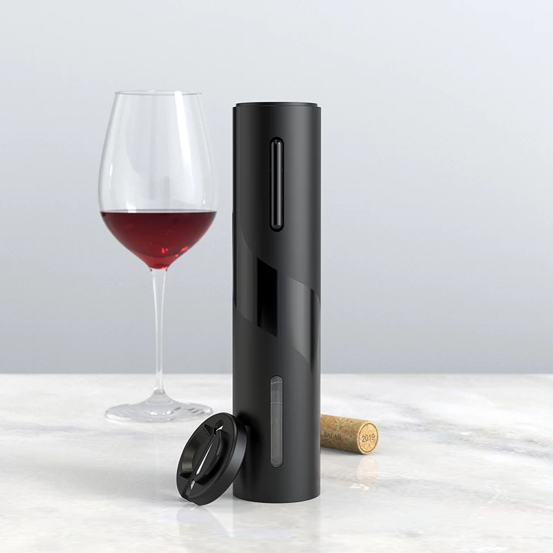 

Battery Operated New Design Electric Automatic Wine Bottle Opener, Black