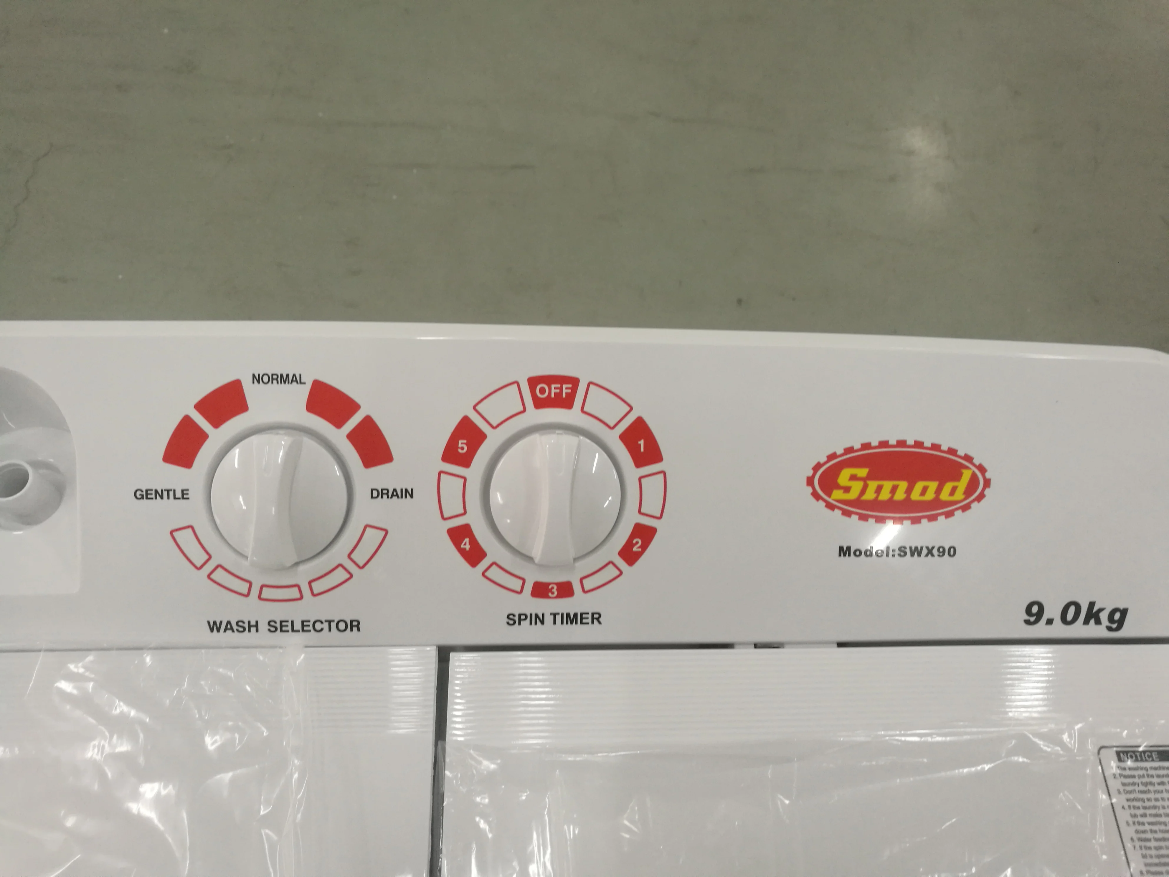 Home Appliance Dry Cleaning Machine Price Hand Operated Twin Tub