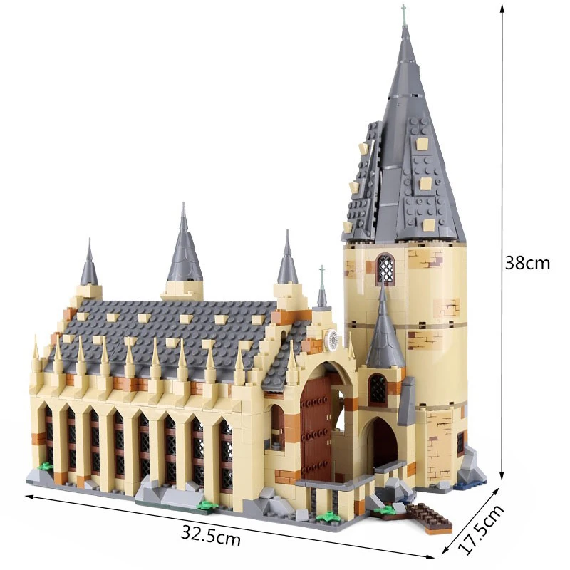 

Movie Series 983PCS Magic School Harry potters Castle Model 16052 Building Blocks Bricks legoing Kids Toy