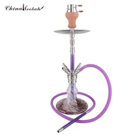 

2019 new design carbon Stainless Steel Shisha SS hookah Click Hookah