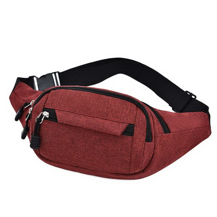 

Sport crossbody fanny pack wholesale waist bag high quality for men one piece, As picture