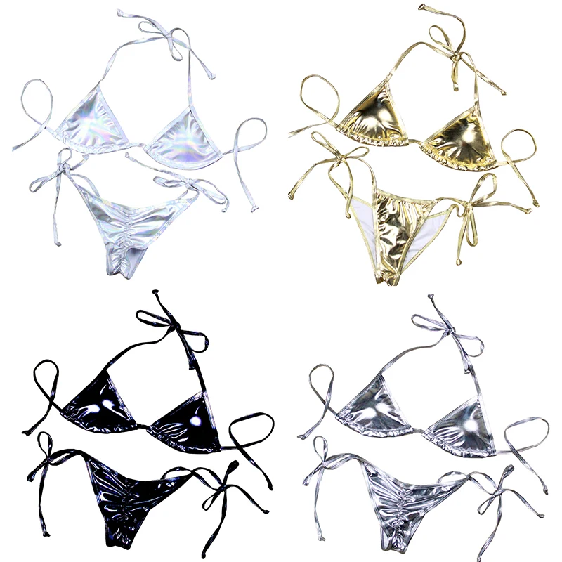 

Chinese factory Fashion Liquid Rainbow Bikini Sets Swimsuit