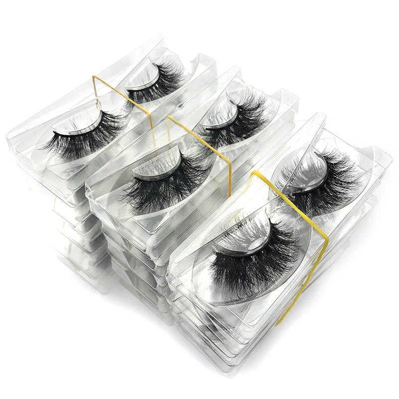 

Eyelash Boxes With Tray Bulk Eyelashes 25 mm Lashpackaging