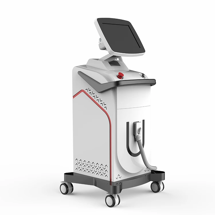 

diode laser new design 1200W diode 1000W diode triple laser hair removal, White