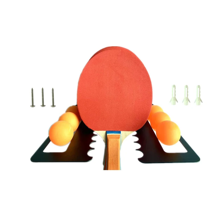 Ruimeixin Ping Pong Table Tennis Storage Rack Ping Pong Ball Holder