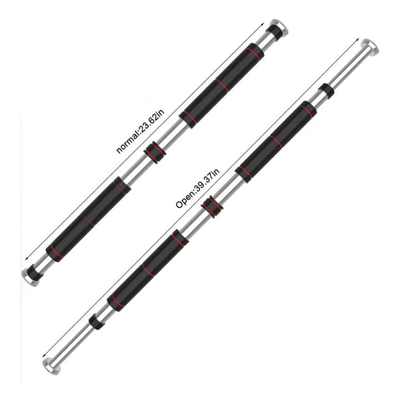 

Home Gym Arm Muscle Training Device Pull up Workout Fitness Accessories Door Horizontal Steel Strength Training Bars Fitness