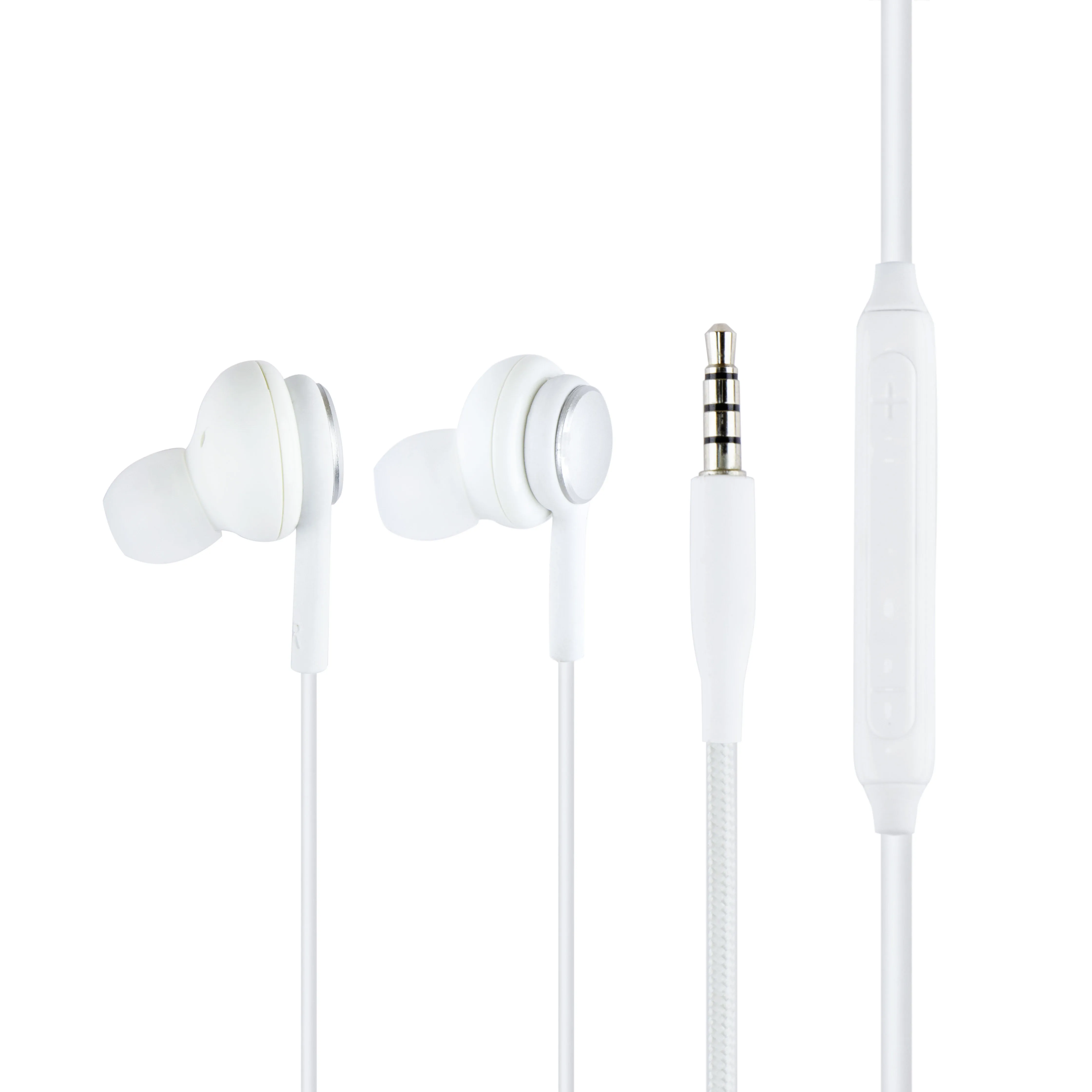 

Factory Price 3.5mm Wired Headset AUX For Samsung Earphone S8 S9 S10 In-ear Earphone Headphone For Samsung S8, White,black