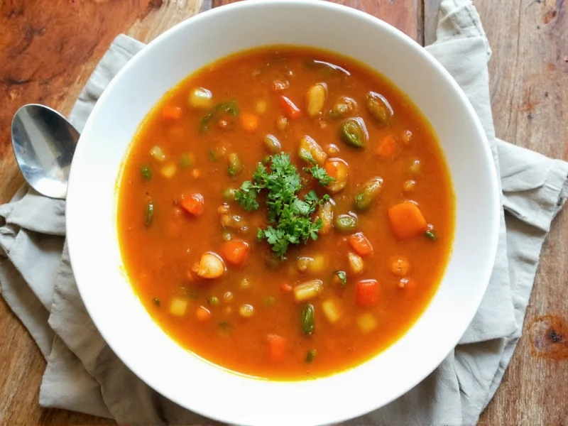 Easy Vegetable Soup: Simple Recipe Ready in 30 Minutes