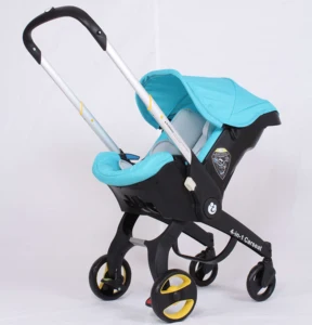 Image of 2019 new 4 in 1 baby car seat and stroller with basket set multifunctional baby prams
