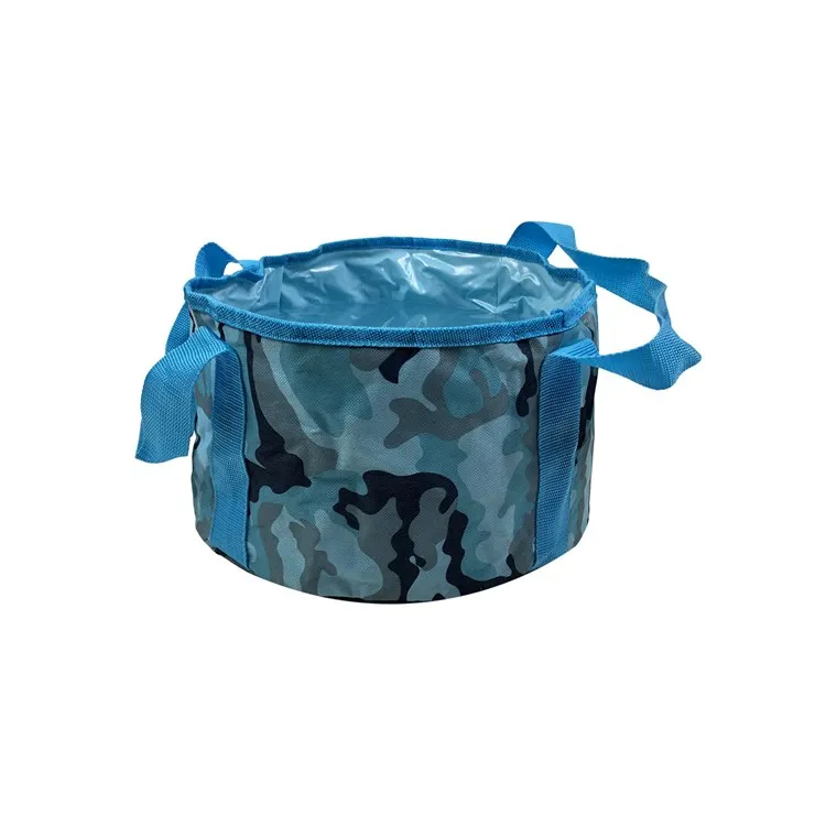 

Amazon Hot Sale Custom Printed Square Collapsible Folding Water Bucket
