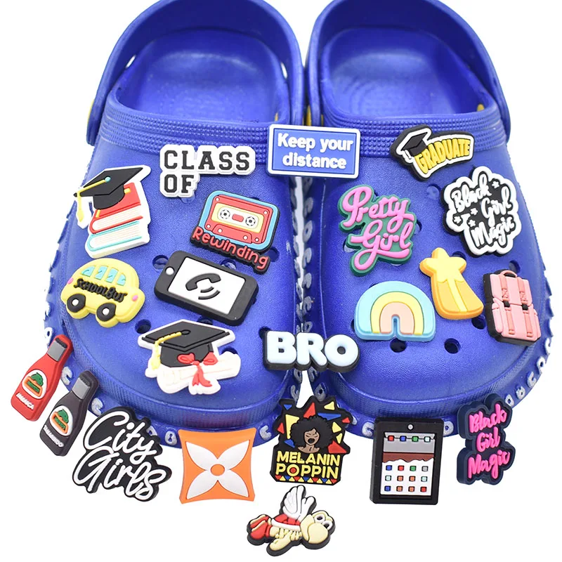 

New Design PVC Character Electronic Croc Shoes Charms Croc Shoes decorations Birthday Gifts for Kids, Shown on pic.