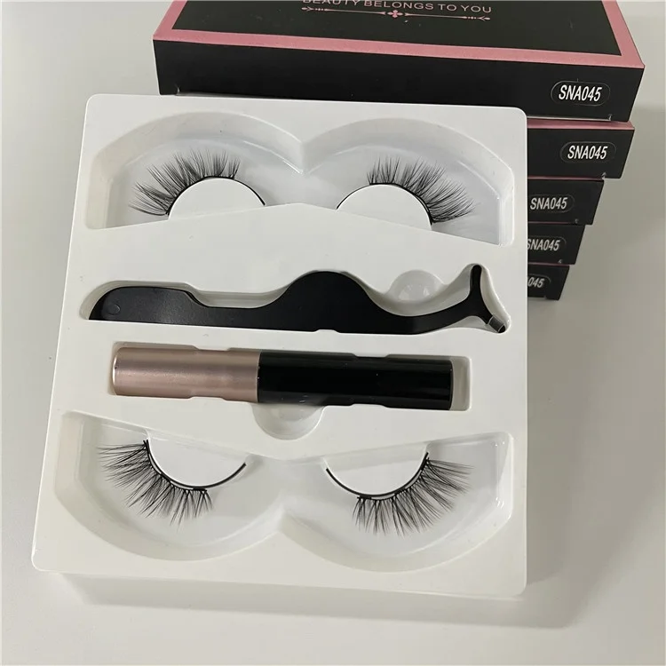 

Invisible Magnet Lash Natural Style Magnetic Eyelashes Eyeliner Individual Design Wholesale Direct Supply Samples Private Label