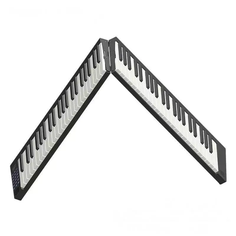 

electric piano Keyboard 88 Keys fold digital china Musical Instrument, Black